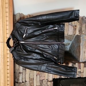 Faux Leather Jacket